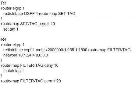 300-410 dumps exhibit