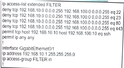 300-410 dumps exhibit