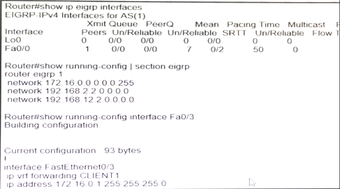 300-410 dumps exhibit