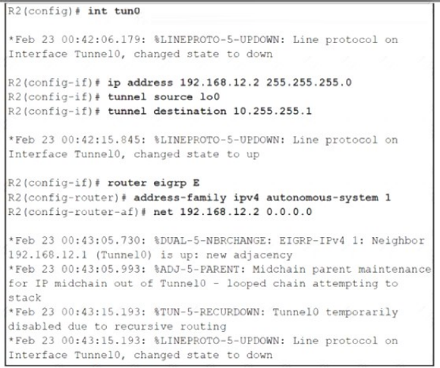 300-410 dumps exhibit