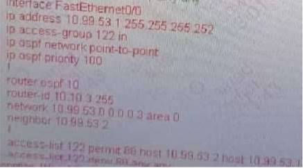 300-410 dumps exhibit