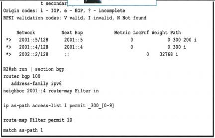 300-410 dumps exhibit