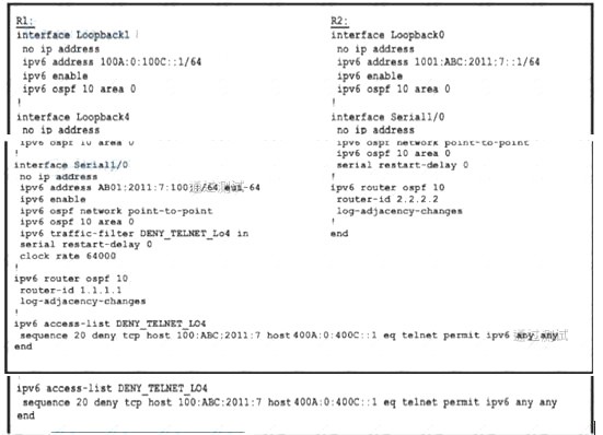 300-410 dumps exhibit