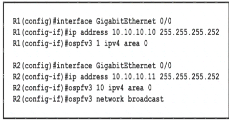 300-410 dumps exhibit