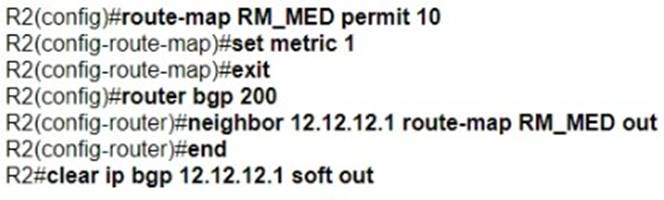 350-401 dumps exhibit