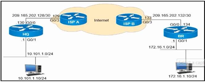 350-401 dumps exhibit