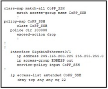 350-401 dumps exhibit