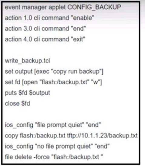 350-401 dumps exhibit