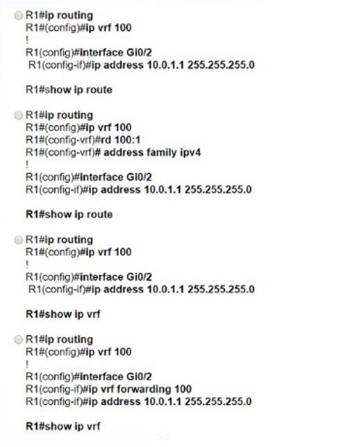 350-401 dumps exhibit