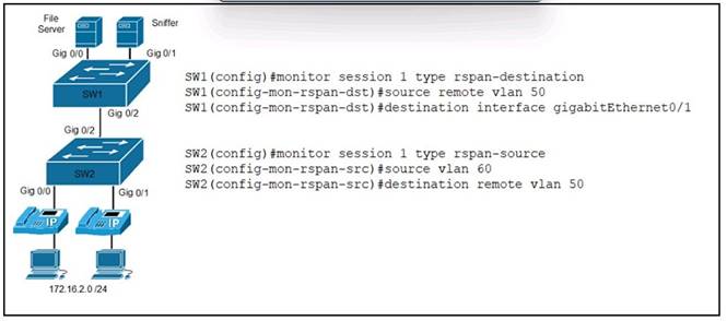 350-401 dumps exhibit