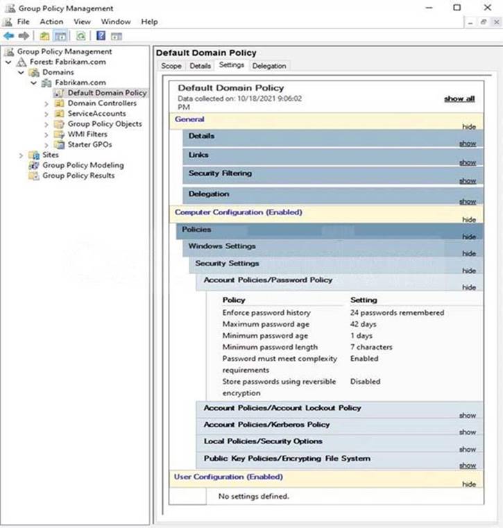 AZ-801 dumps exhibit
