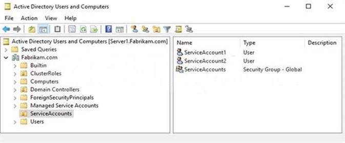 AZ-801 dumps exhibit