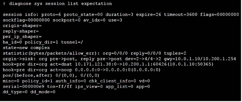 NSE7_EFW-7.0 dumps exhibit
