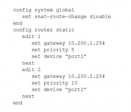 NSE7_EFW-7.0 dumps exhibit