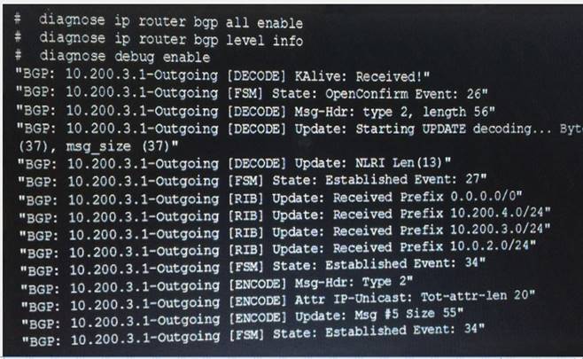 NSE7_EFW-7.0 dumps exhibit